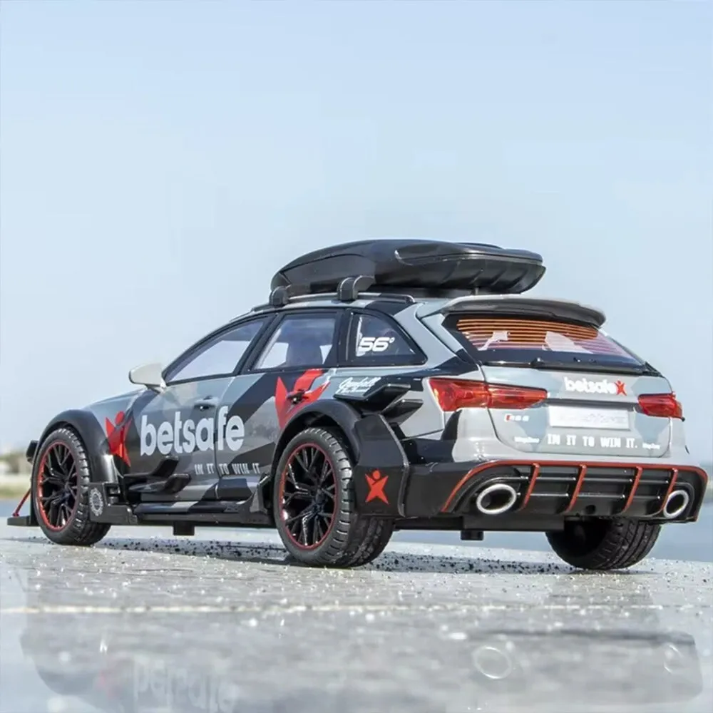 1:24 AUDI RS 6 QUATTRO  ALLOY DIECAST MODEL