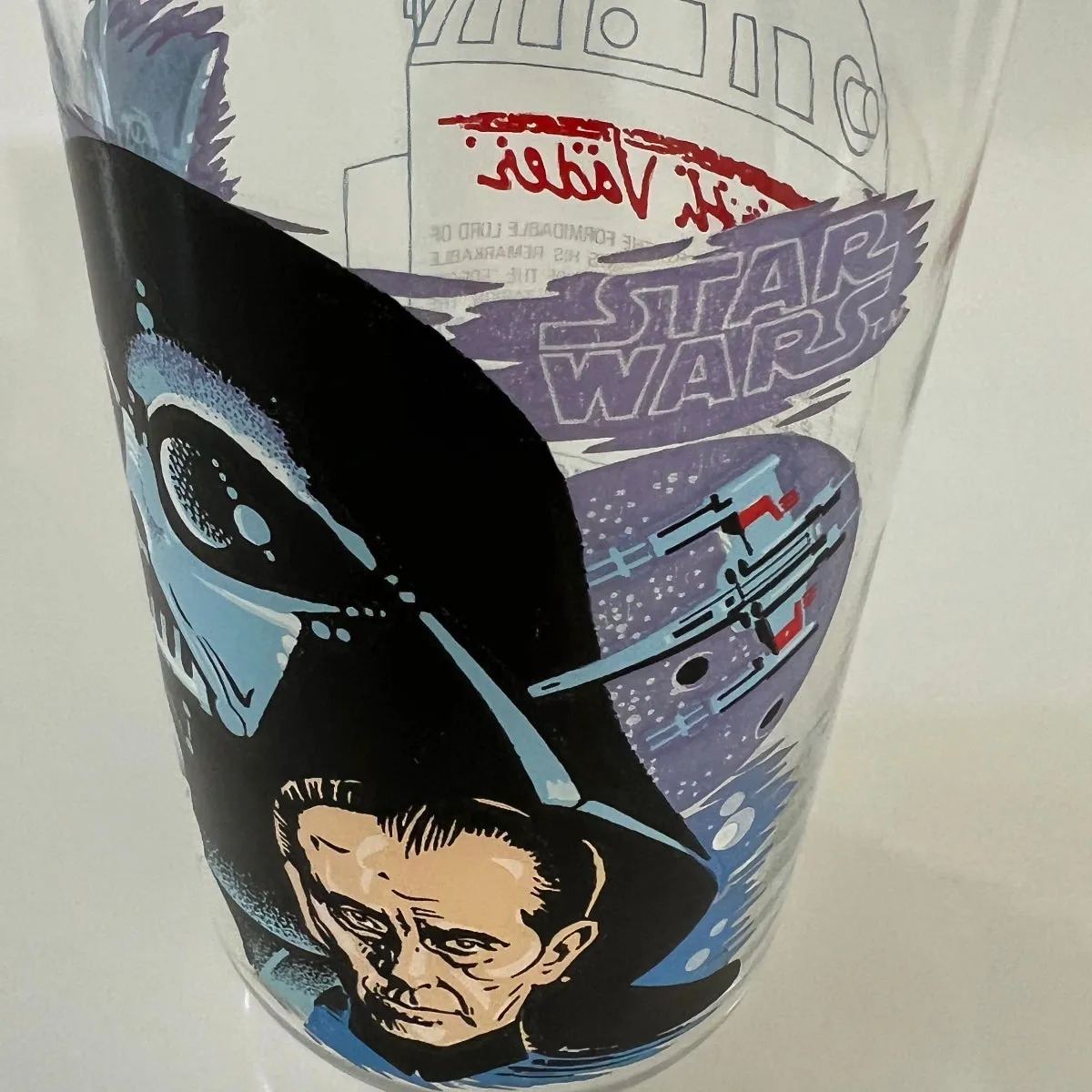 1977 Vintage Burger King Star Wars Darth Vader Collectible Drinking Glass