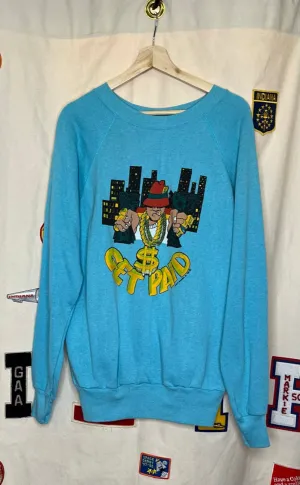 1988 Get Paid Rap Crewneck: L