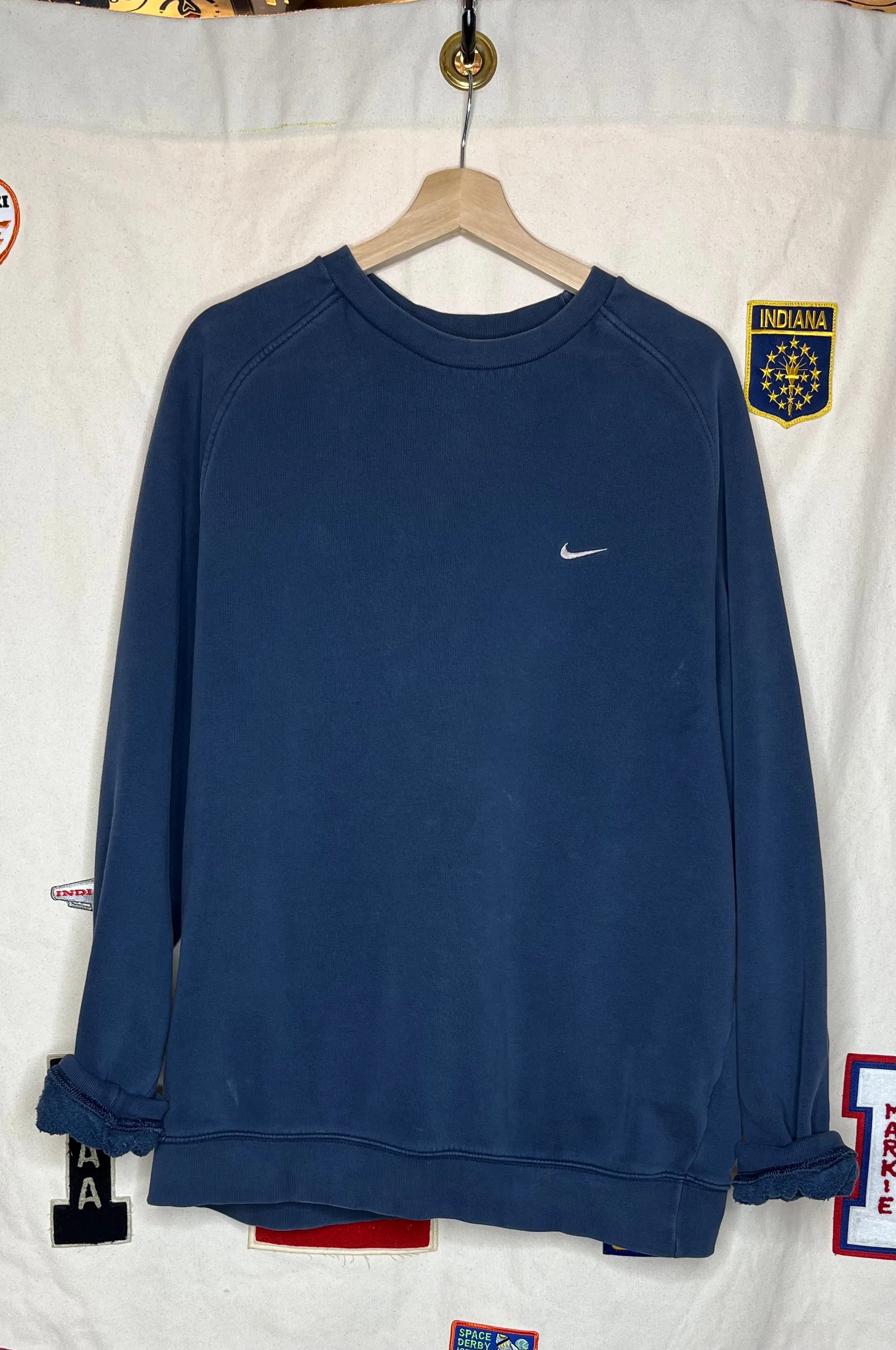 2000's Nike Athletic Embroidered Crewneck: XL