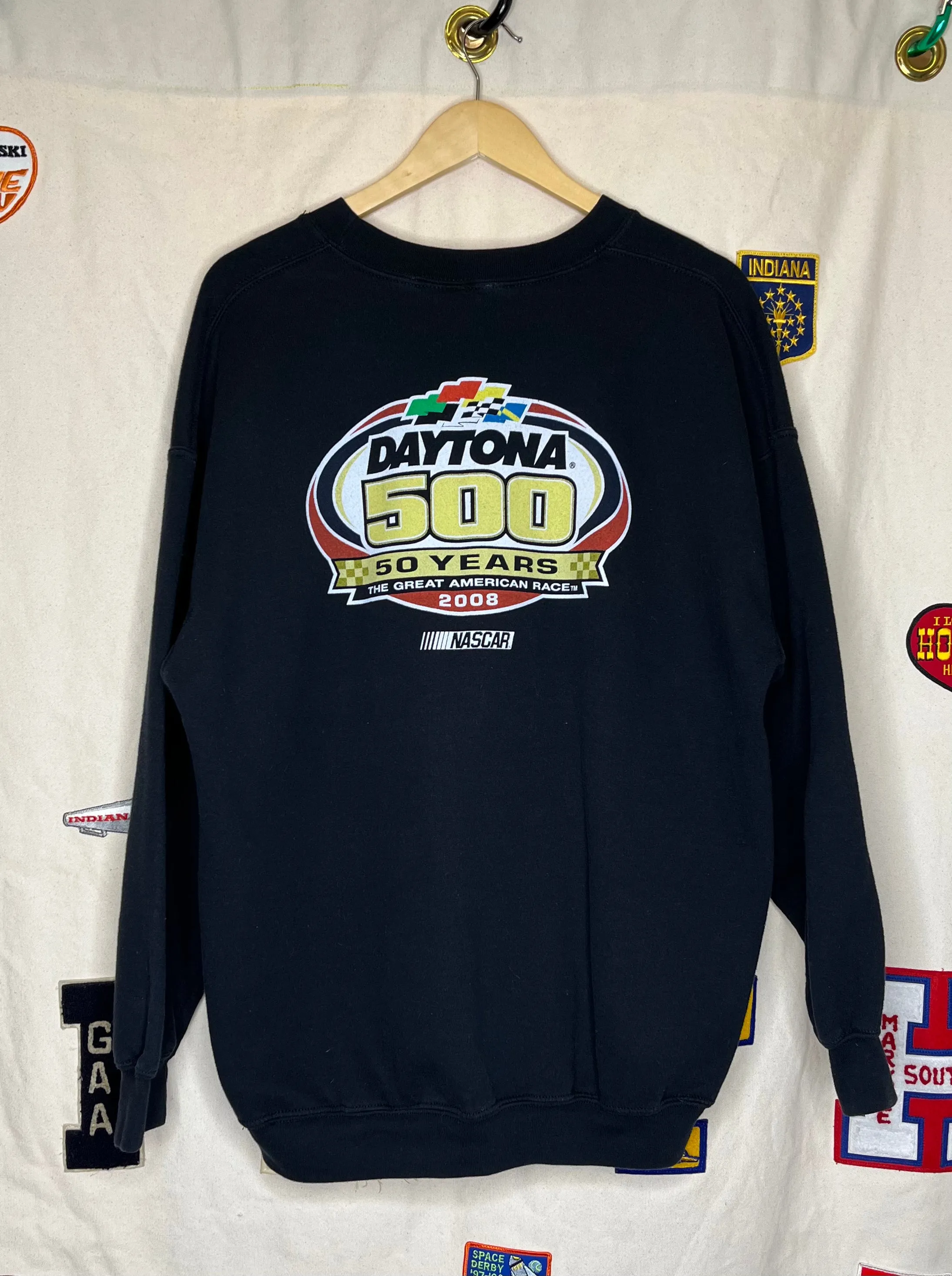 2008 Nascar Daytona 500 Crewneck: XL