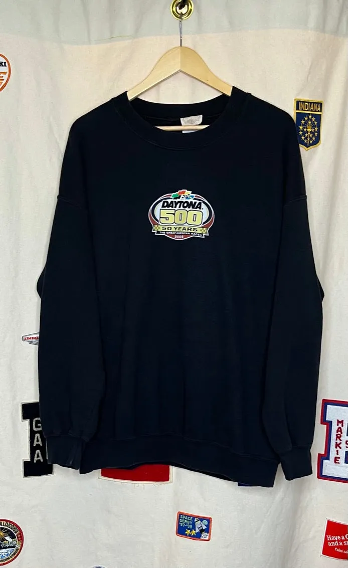 2008 Nascar Daytona 500 Crewneck: XL
