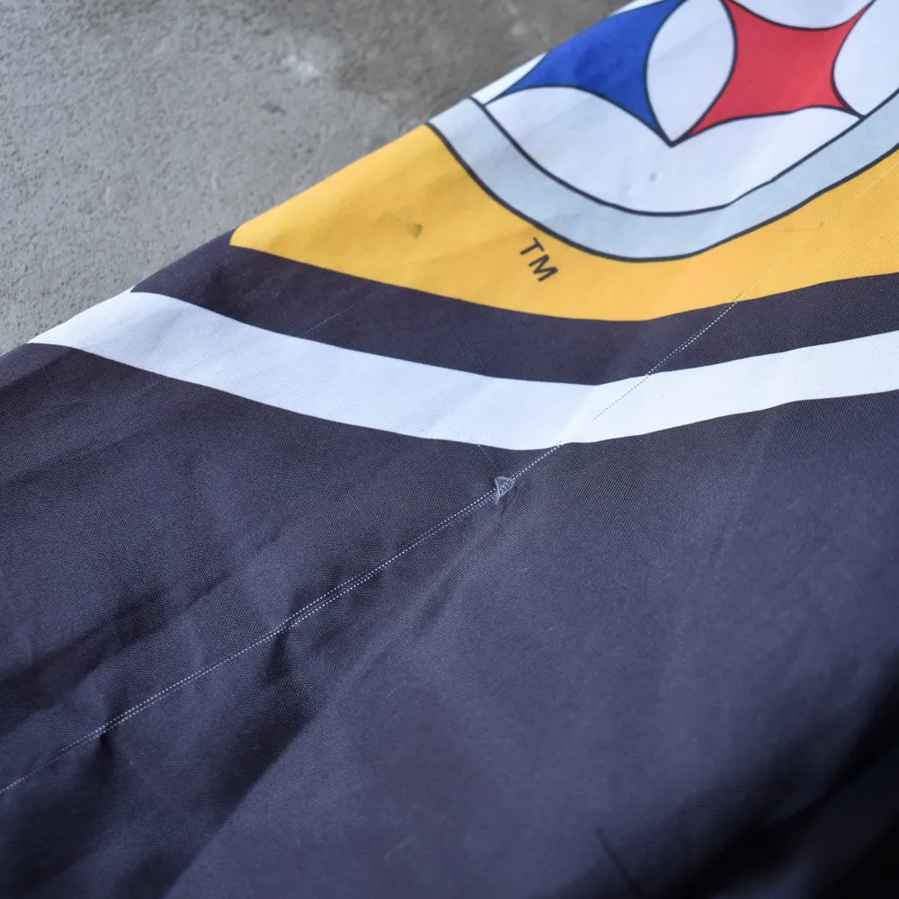 80's　Chalk Line “NFL Pittsburgh Steelers” ナイロン アワードジャケット　USA製　230401H
