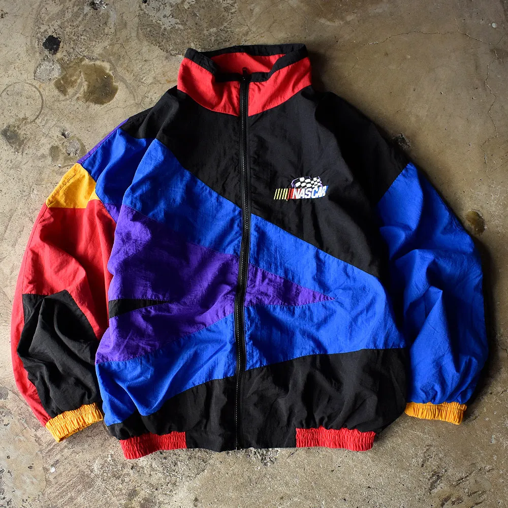 80's～　NASCAR/ナスカー　big logo！　ナイロン　レーシングジャケット　230913H