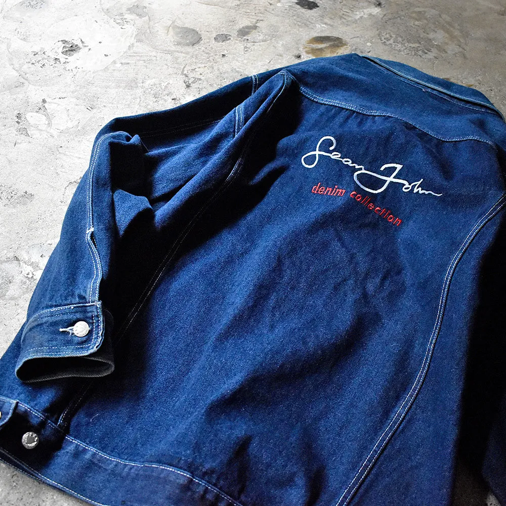 90's～ big size！ Sean John デニムジャケット 240205