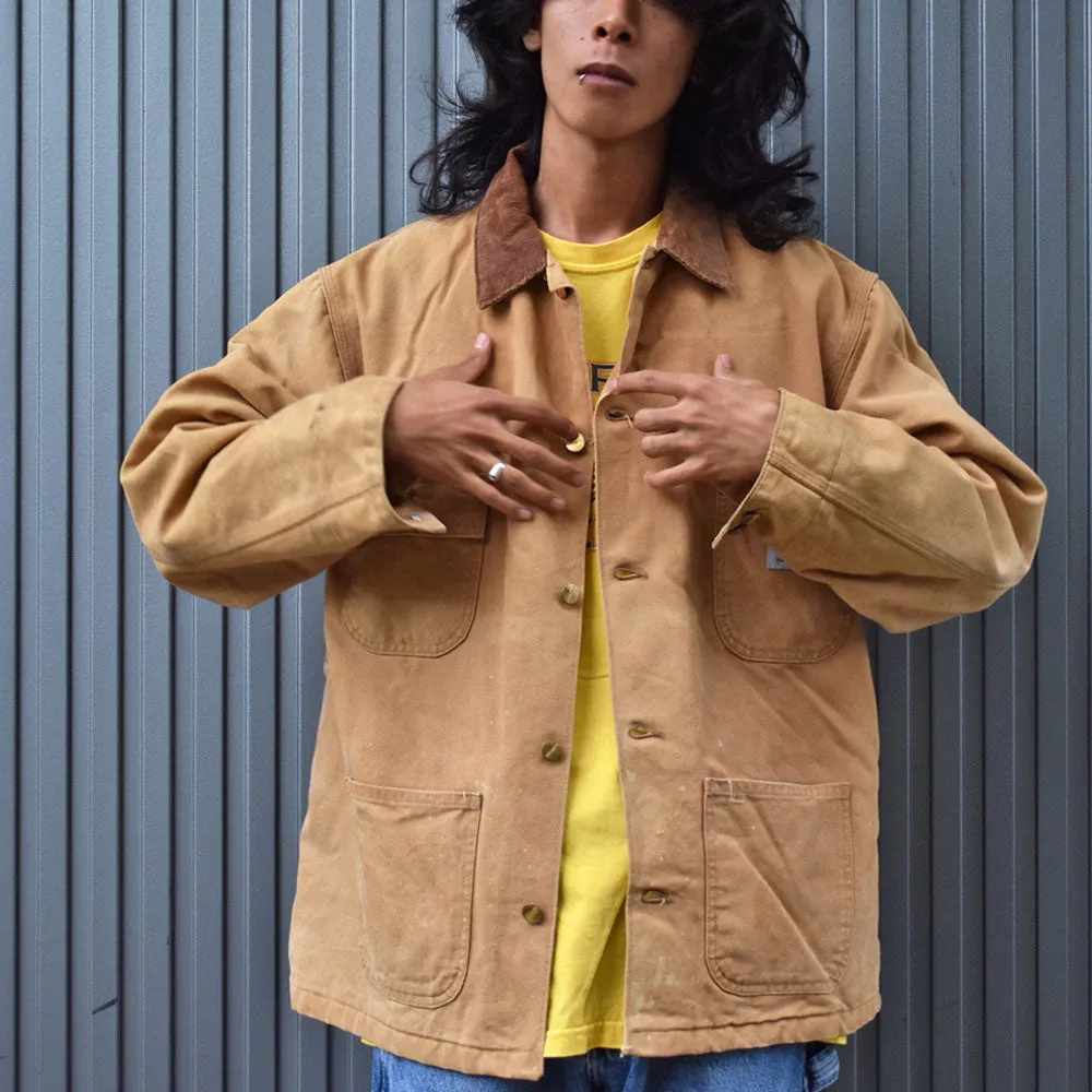90’s Carhartt 雰囲気◎！ キルティングライナー ミシガンチョアコート 231003