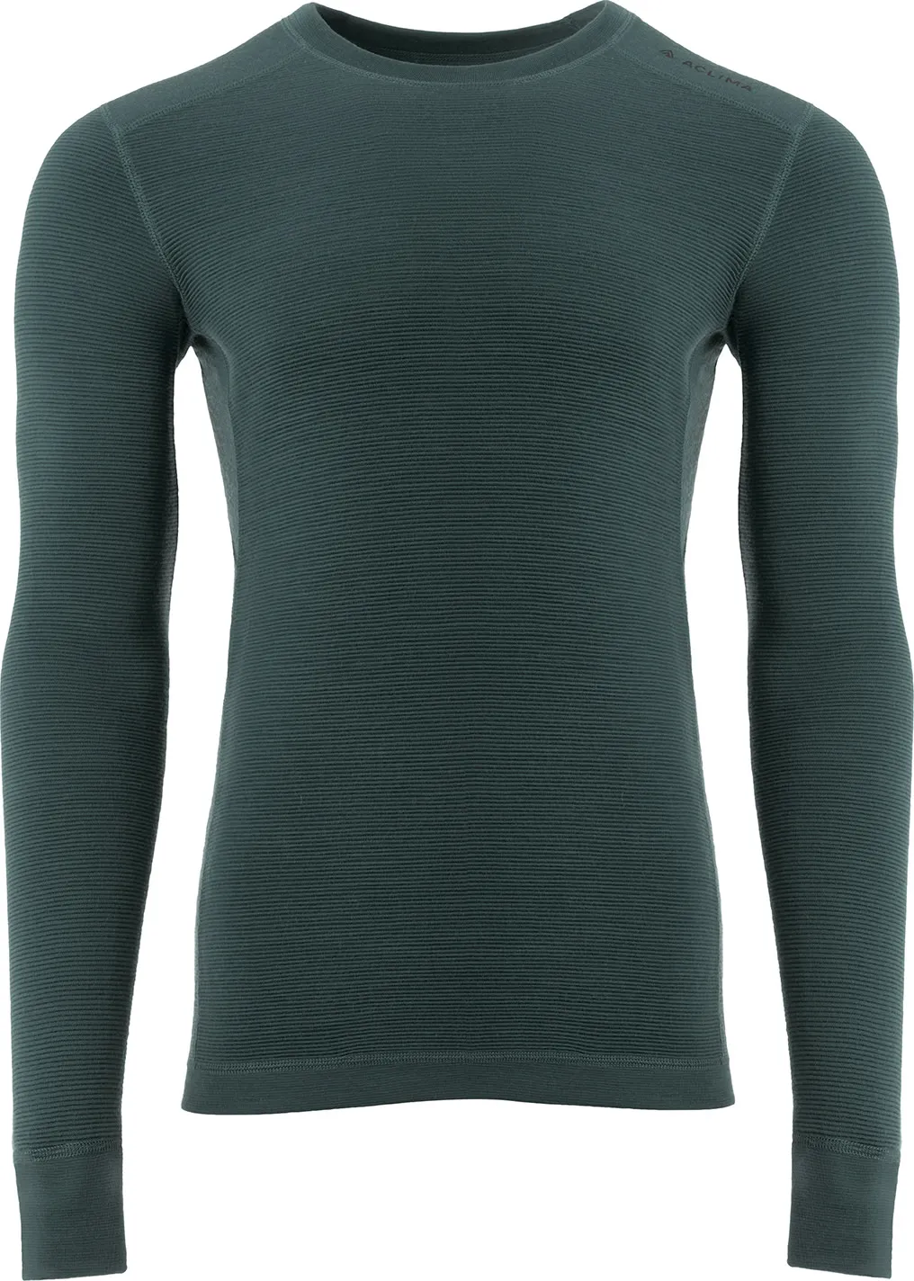 Aclima Men&#x27;s StreamWool Crewneck Green Gables | Buy Aclima Men&#x27;s StreamWool Crewneck Green Gables here | Outnorth
