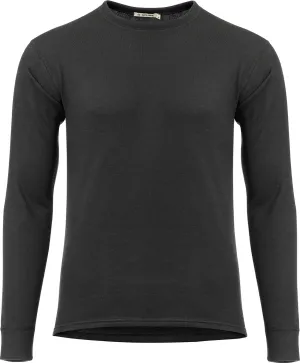 Aclima Men&#x27;s WoolTerry Crewneck Jet Black | Buy Aclima Men&#x27;s WoolTerry Crewneck Jet Black here | Outnorth