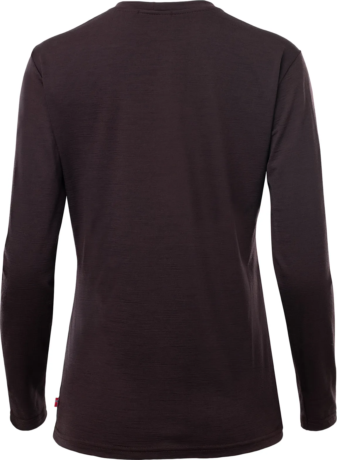 Aclima Women&#x27;s LightWool 180 Crewneck Chocolate Plum | Buy Aclima Women&#x27;s LightWool 180 Crewneck Chocolate Plum here | Outnorth