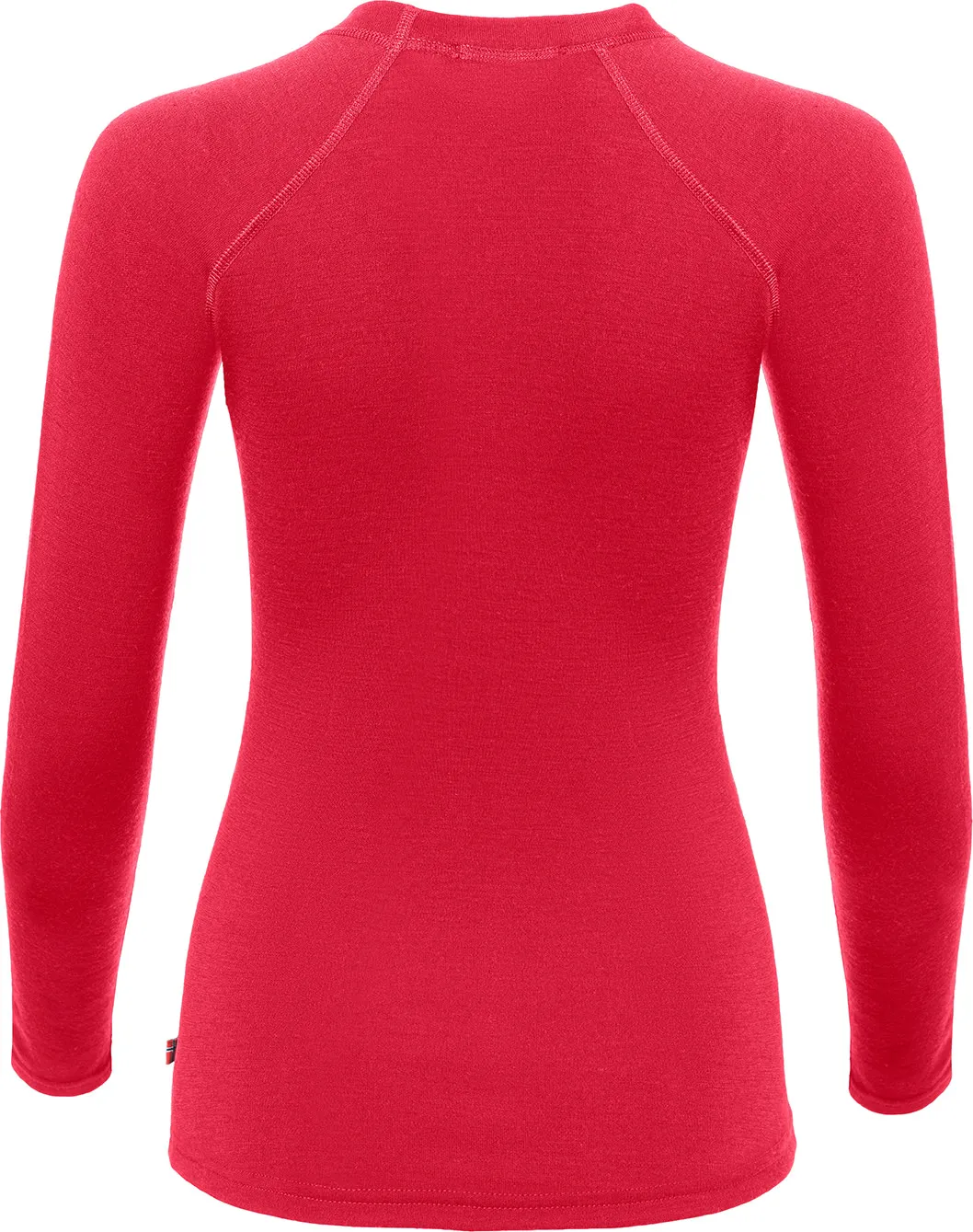 Aclima Women&#x27;s WarmWool Crewneck Jester Red | Buy Aclima Women&#x27;s WarmWool Crewneck Jester Red here | Outnorth