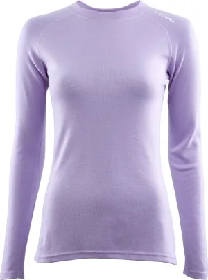 Aclima Women&#x27;s WarmWool Crewneck Purple Rose | Buy Aclima Women&#x27;s WarmWool Crewneck Purple Rose here | Outnorth
