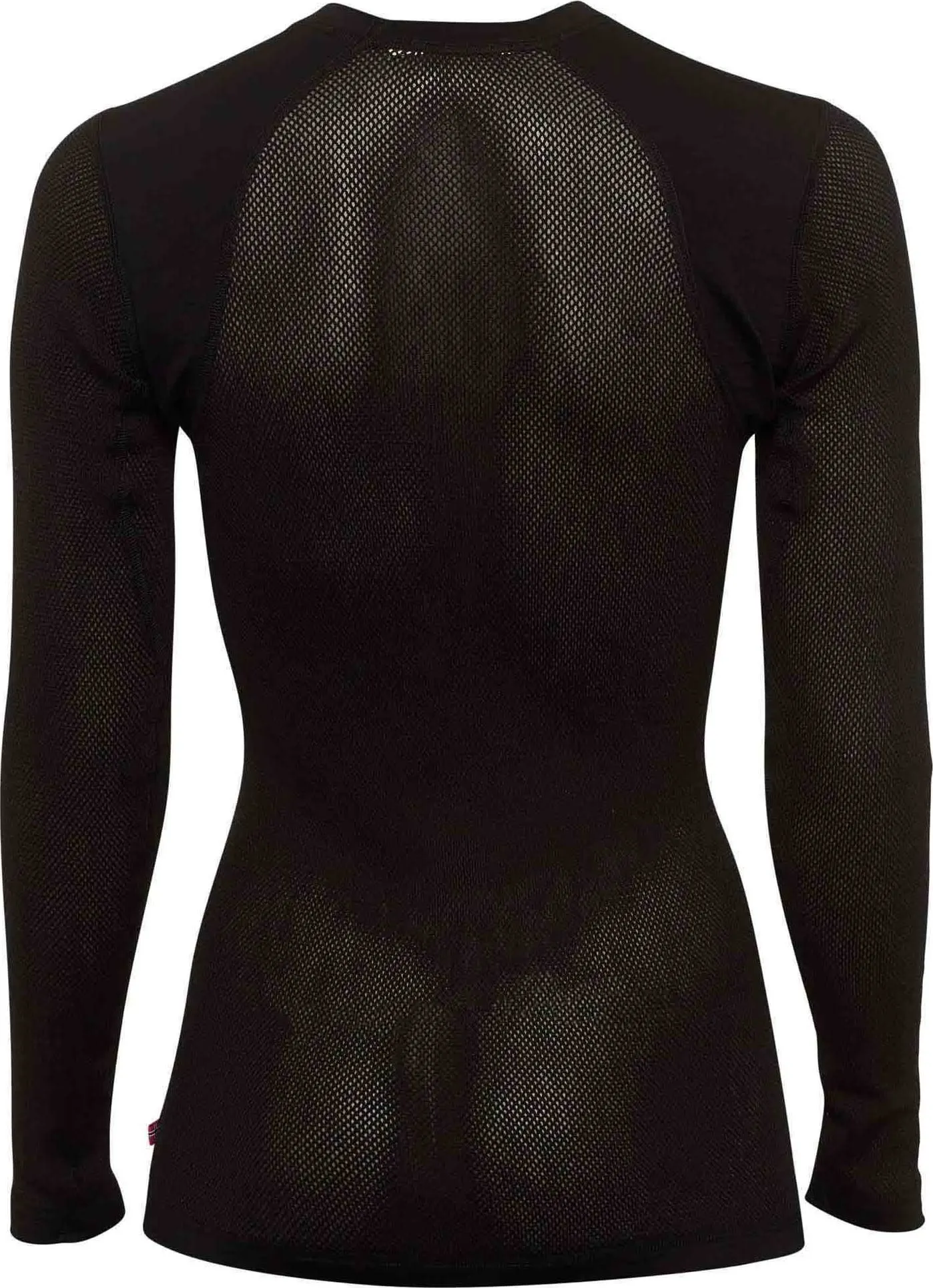 Aclima Women&#x27;s WoolNet Light Crewneck Jet Black/Dark Ivy | Buy Aclima Women&#x27;s WoolNet Light Crewneck Jet Black/Dark Ivy here | Outnorth