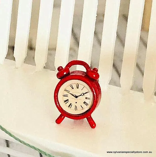Alarm Clock - Red - Miniature