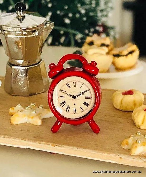 Alarm Clock - Red - Miniature