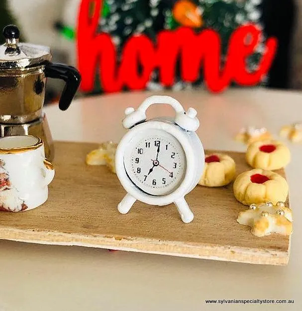 Alarm Clock - White - Miniature