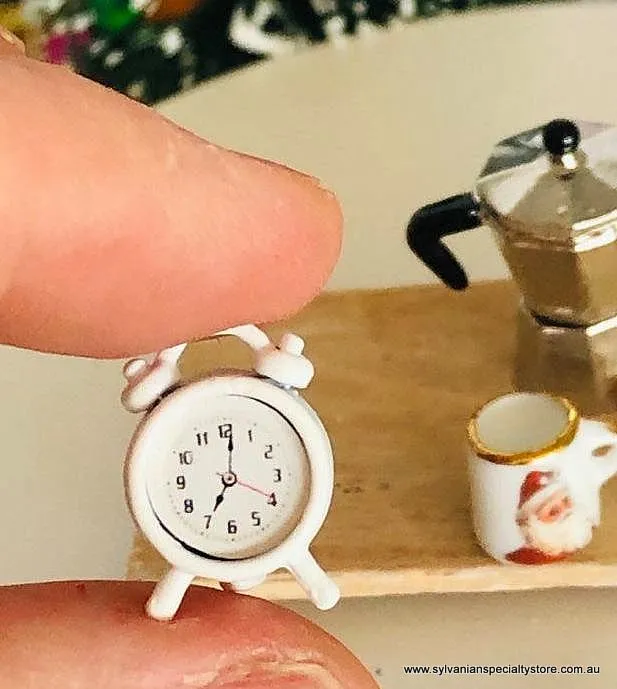 Alarm Clock - White - Miniature