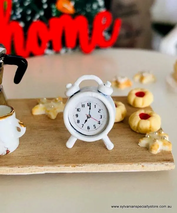 Alarm Clock - White - Miniature
