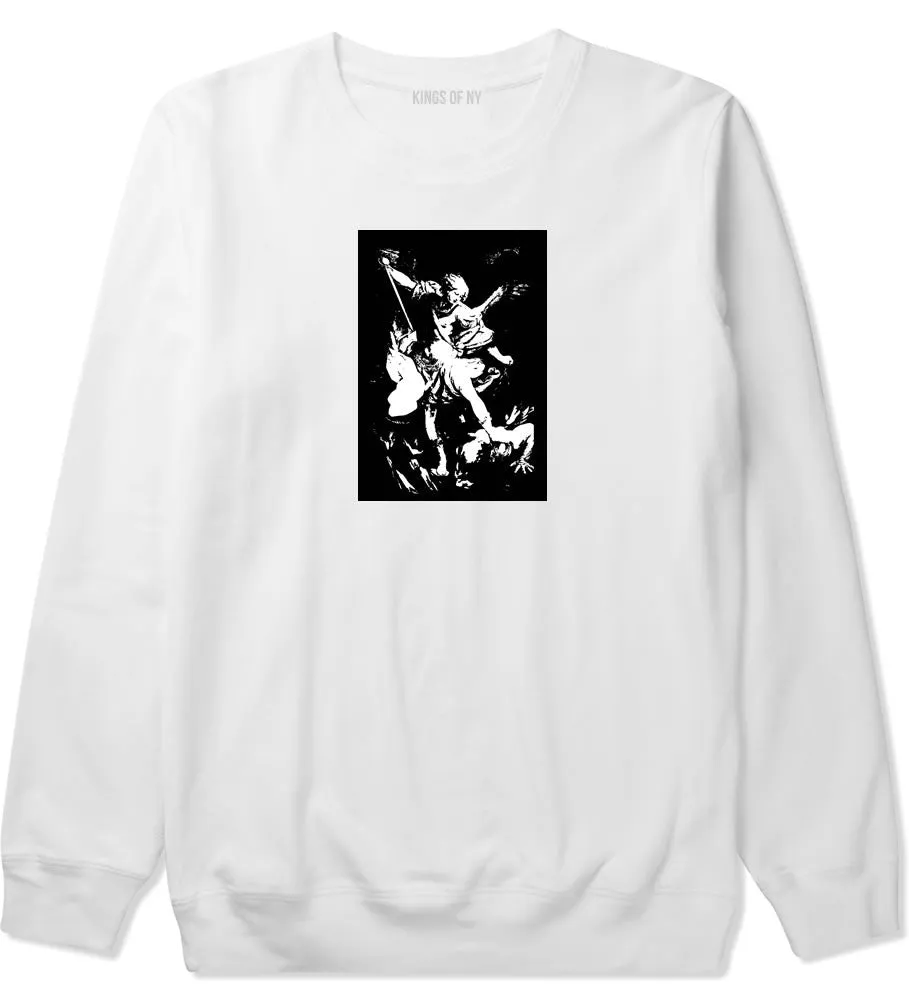 Angel Of Death Ancient Goth Myth Crewneck Sweatshirt