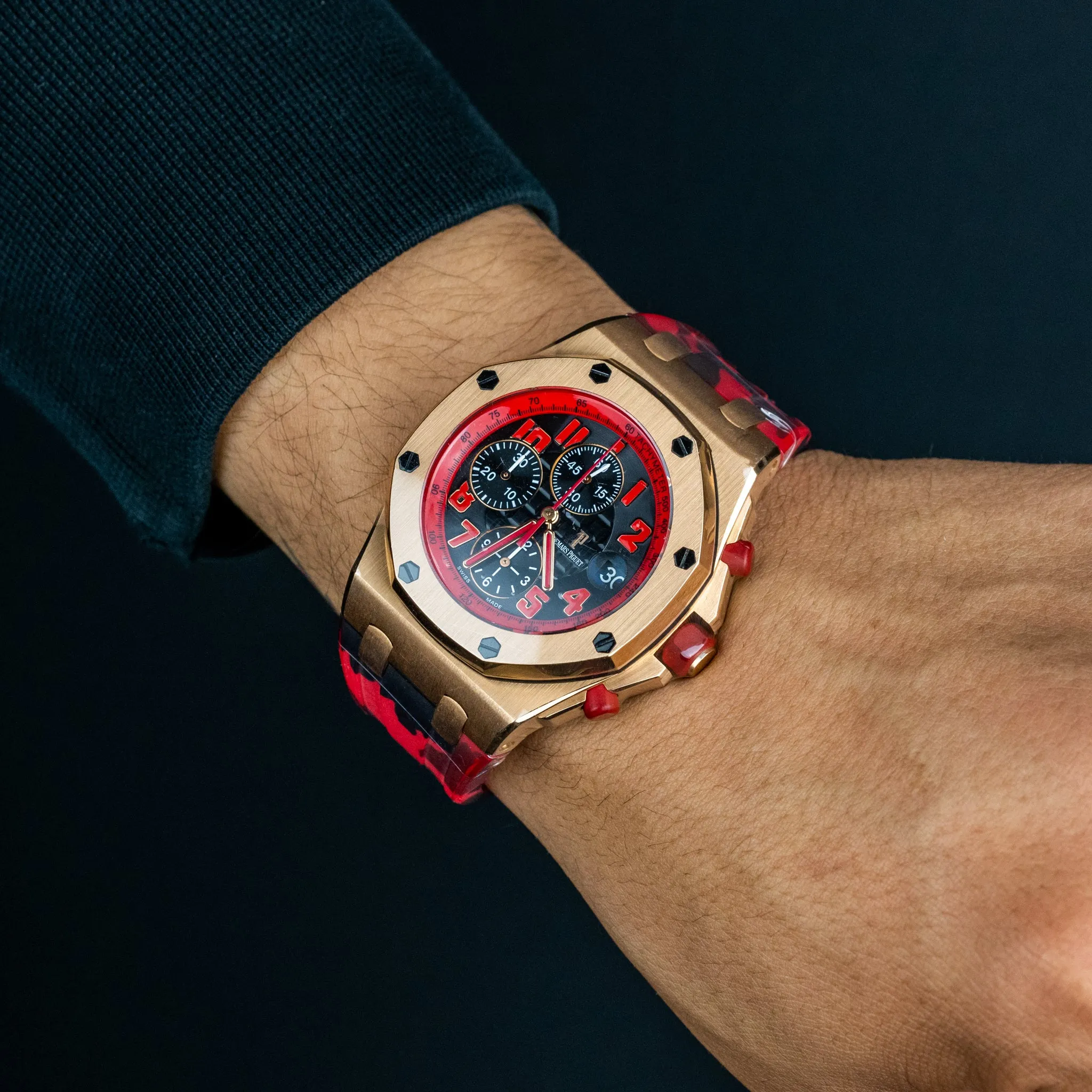 Audemars Piguet Royal Oak Offshore Chronograph, 18K Rose Gold, 42mm, Limited Edition "MARCUS EDITION" (NAKED) Ref. 26238OR.OO.2000OR.01