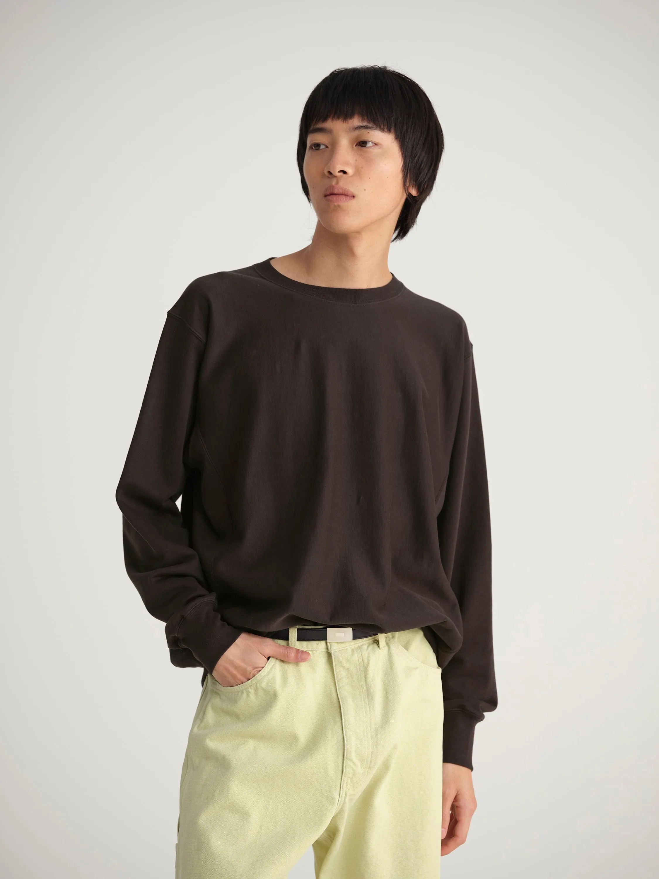 Auralee Super High Gauge Sweat Pullover - Pale Pink