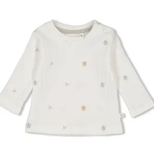 AUTUMN SWEETNESS - Super Sweet Embroidered Rib Knit Top