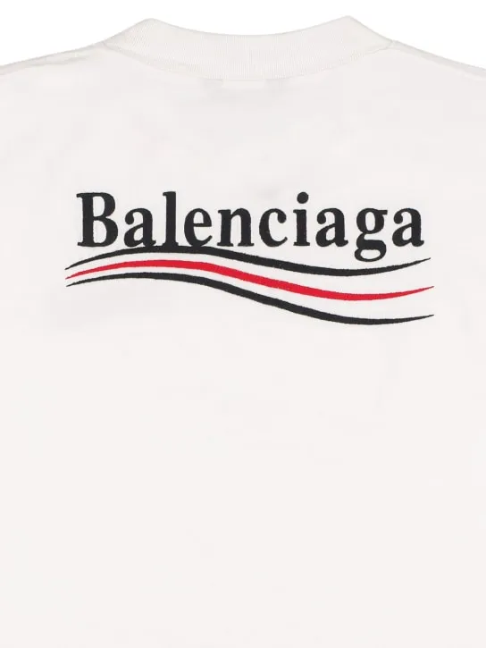 Balenciaga   Cotton jersey s/s t-shirt 