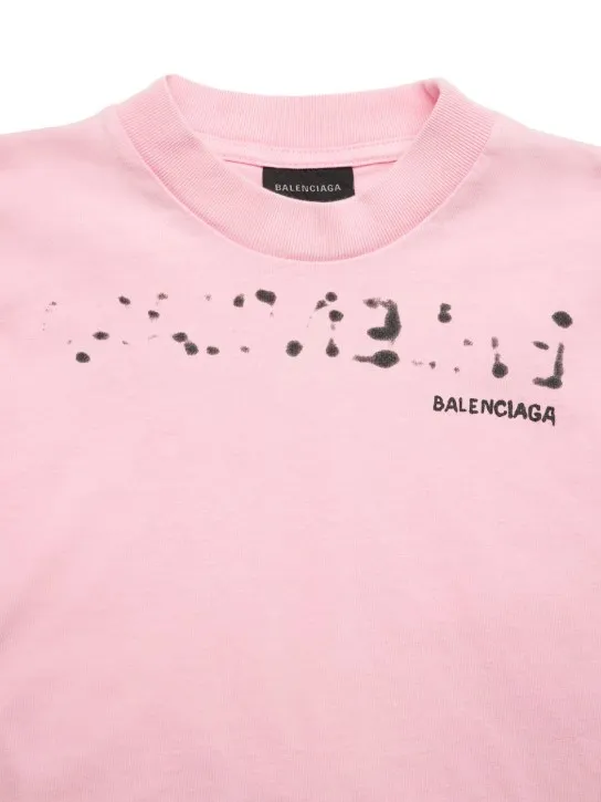 Balenciaga   Cotton jersey s/s t-shirt 