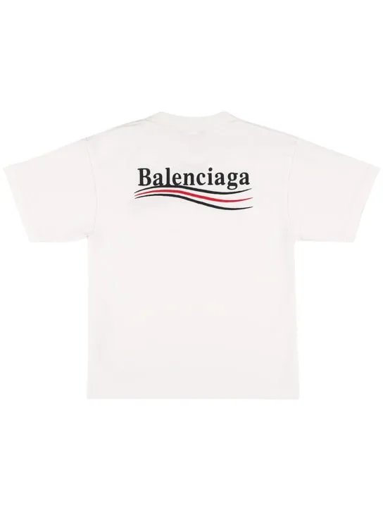 Balenciaga   Cotton jersey s/s t-shirt 