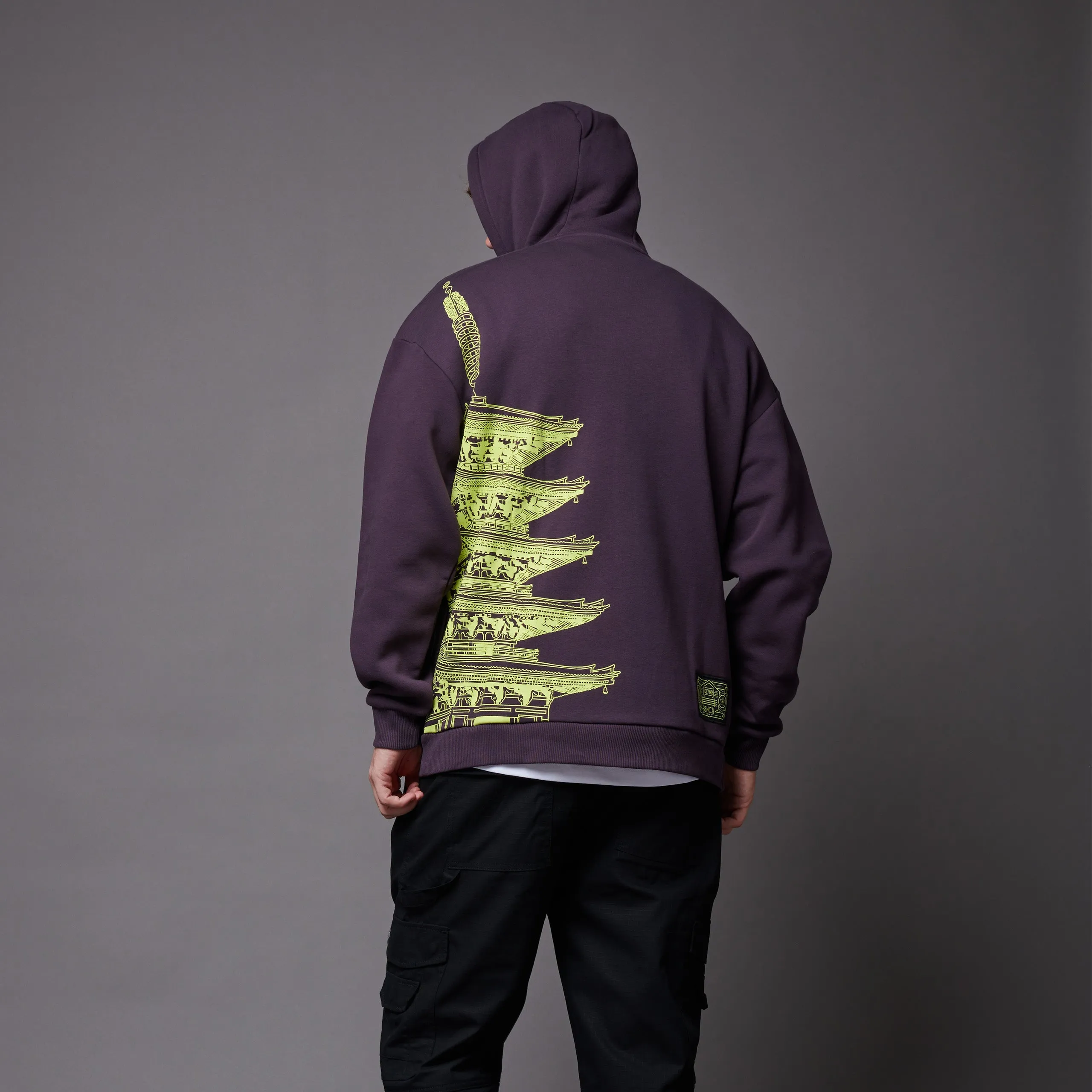 BENCH Tokyo Over Hoodie Lime