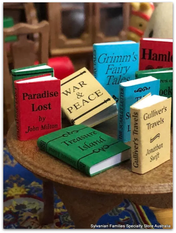 Books - The Classics - x 12 - Miniature