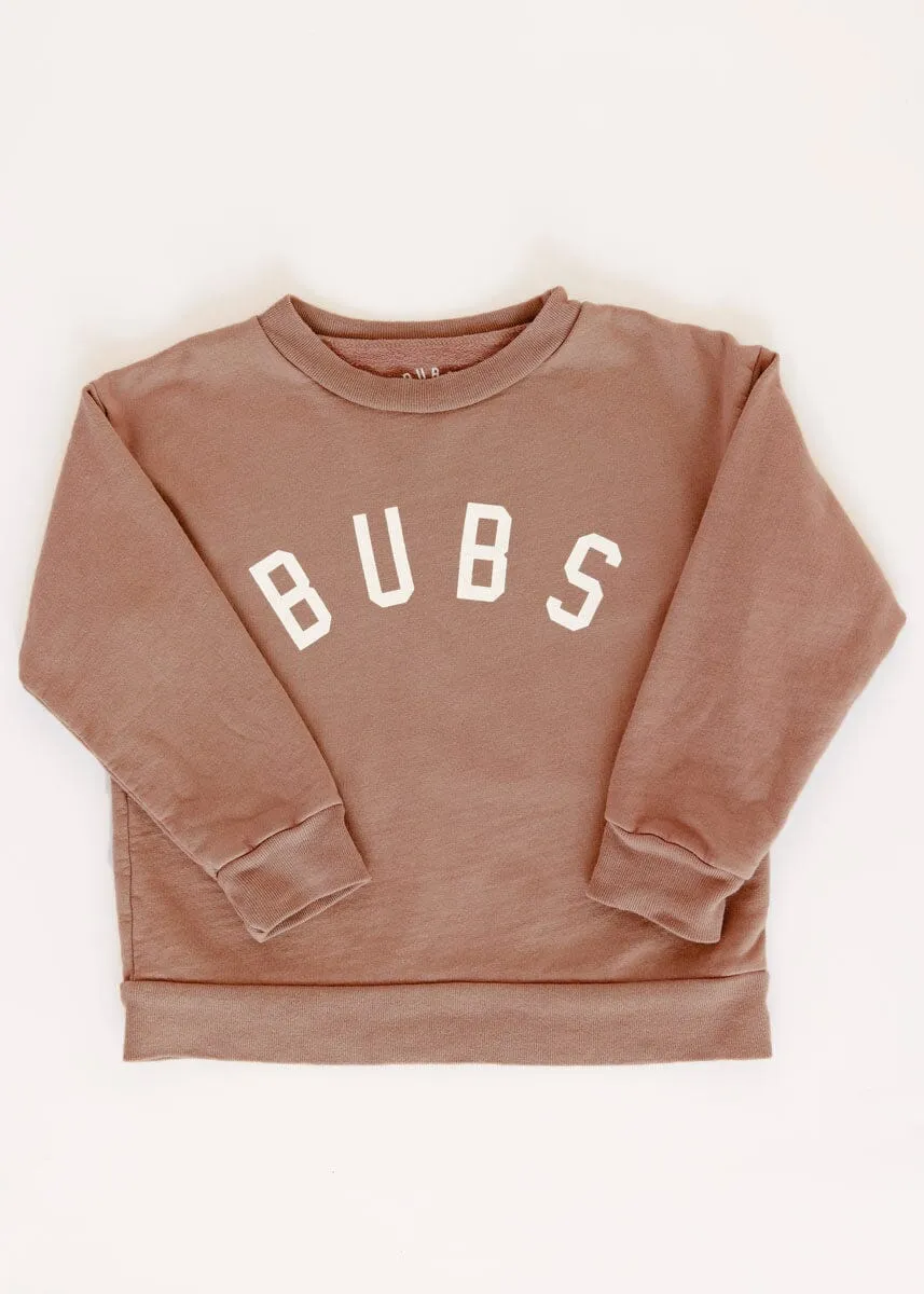 Bubs Crewneck - Mocha