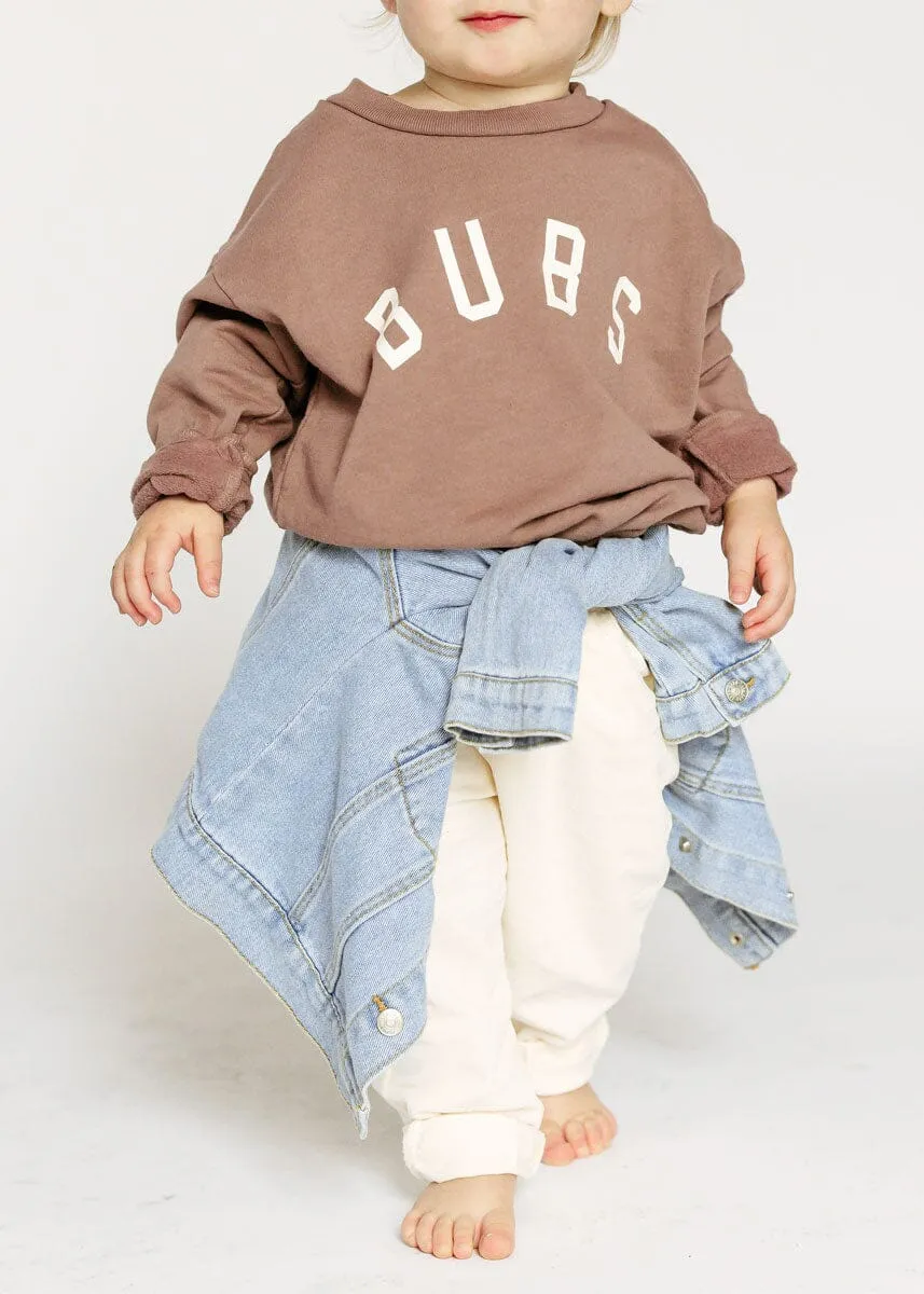 Bubs Crewneck - Mocha