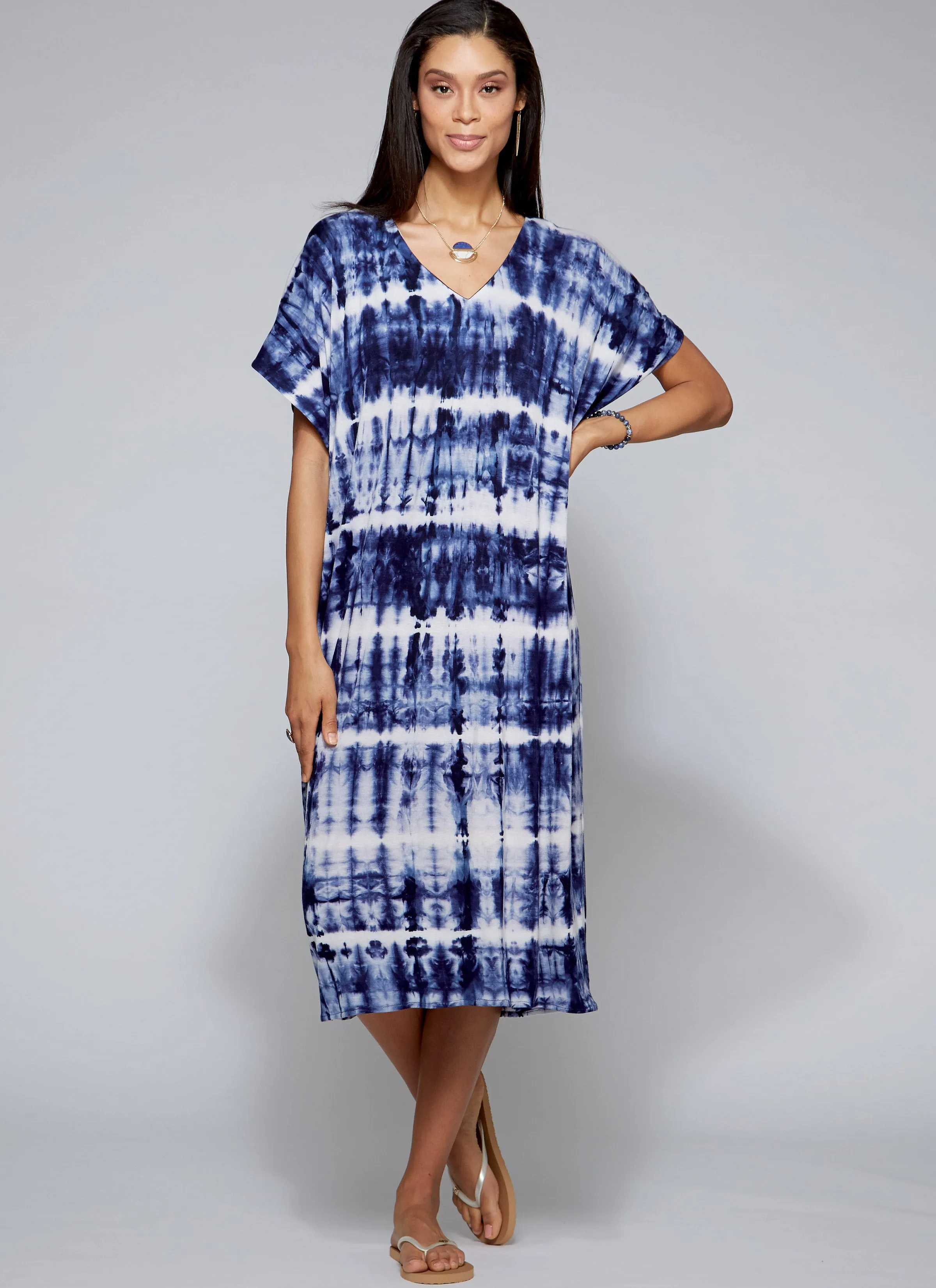 Butterick Pattern B6853 Misses' V-Neck Pullover Tunic  &  Dresses