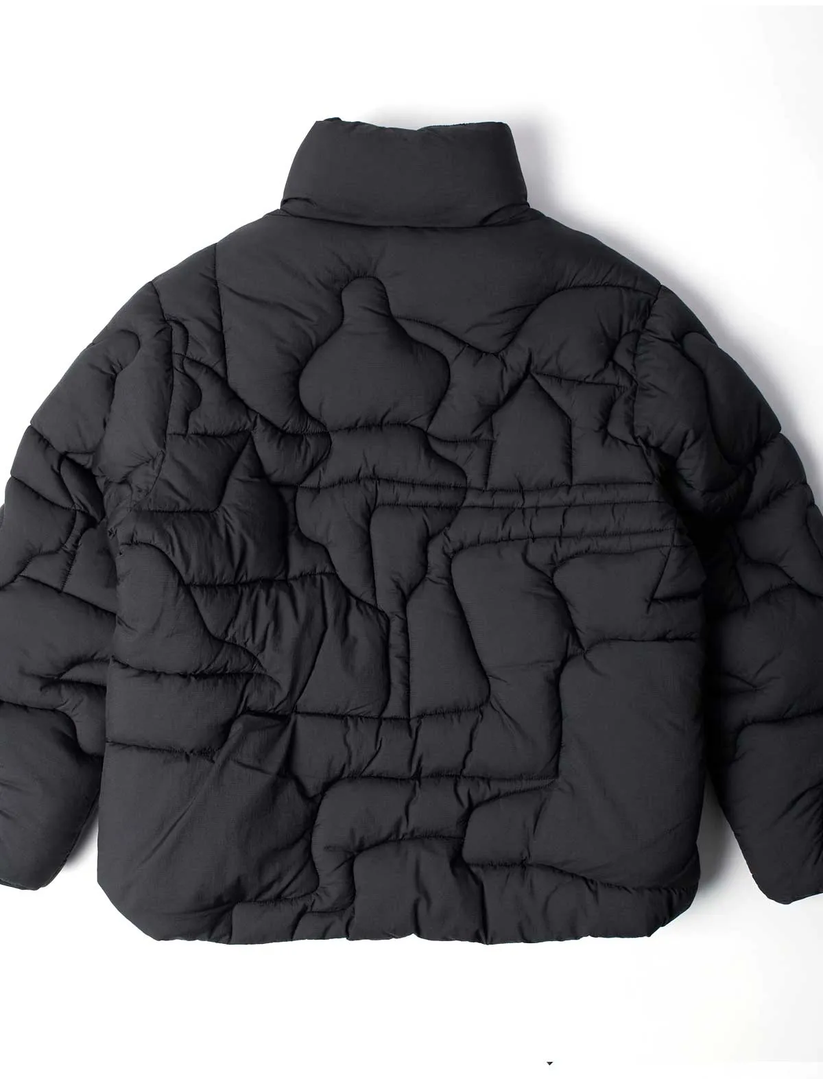 By Parra Boring Village Puffer Jacket Black