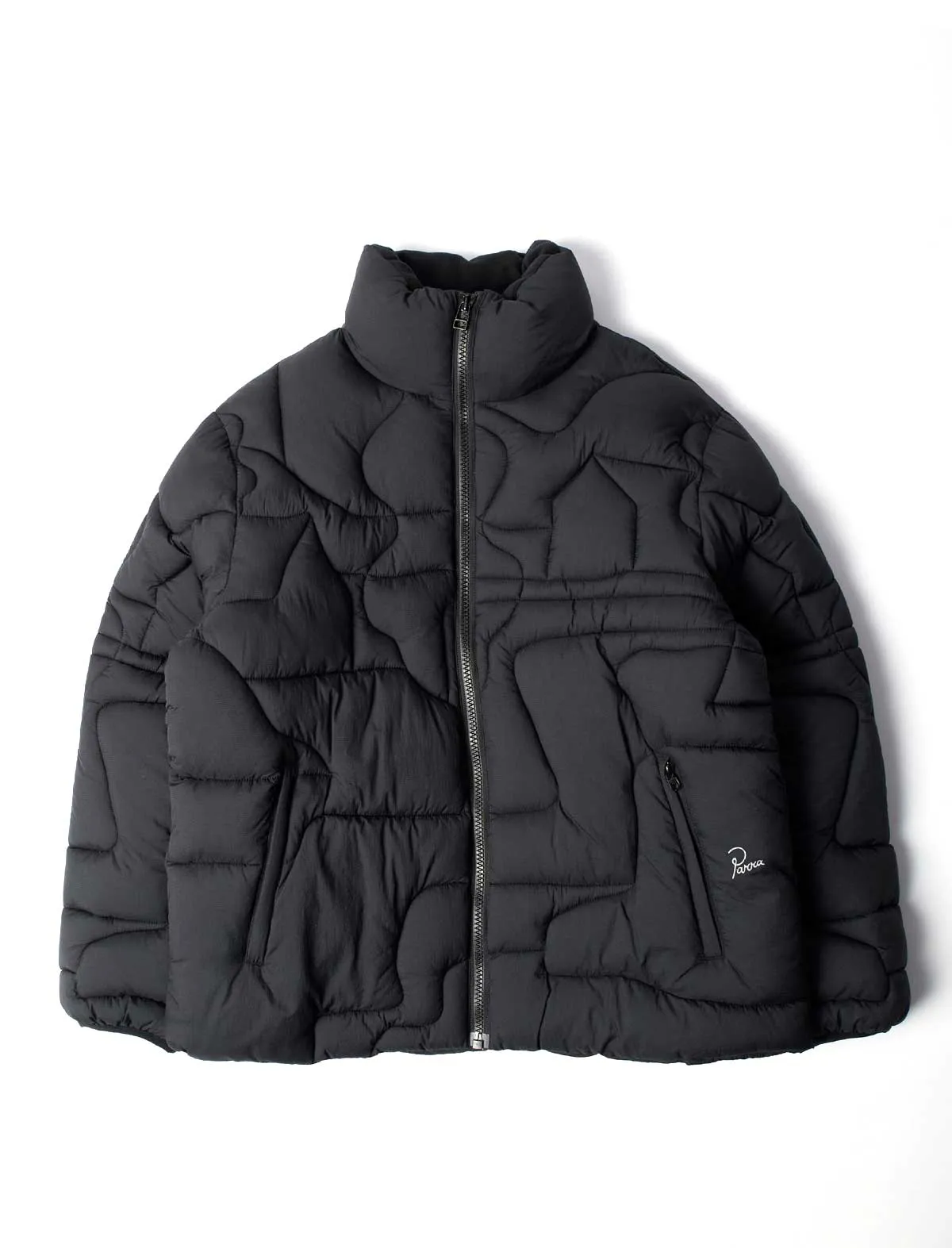 By Parra Boring Village Puffer Jacket Black
