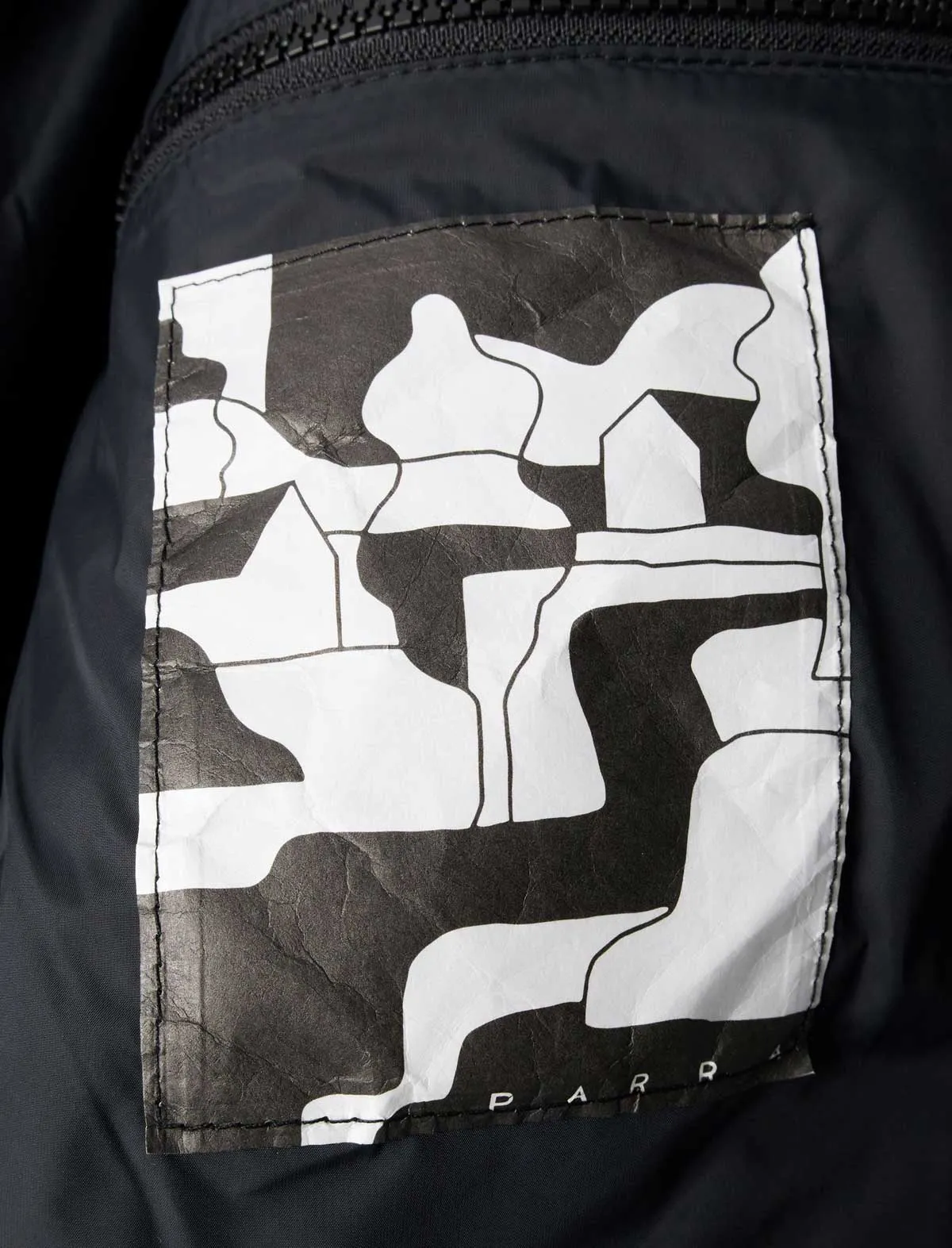 By Parra Boring Village Puffer Jacket Black