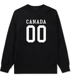 Canada Team 00 Jersey Crewneck Sweatshirt