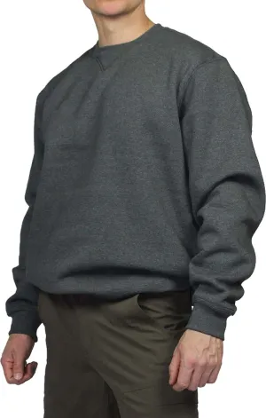 Carhartt Men&#x27;s Midweight Crewneck Sweatshirt Carbon Heather | Buy Carhartt Men&#x27;s Midweight Crewneck Sweatshirt Carbon Heather here | Outnorth