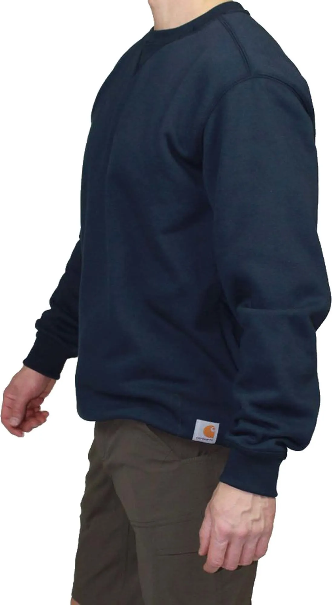 Carhartt Men&#x27;s Midweight Crewneck Sweatshirt New Navy | Buy Carhartt Men&#x27;s Midweight Crewneck Sweatshirt New Navy here | Outnorth