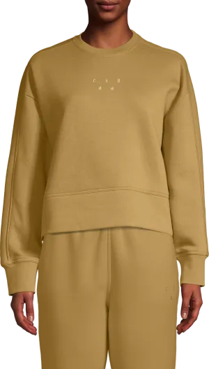 Casall Women&#x27;s Boxy Crew Neck Sweatshirt Fuse Green | Buy Casall Women&#x27;s Boxy Crew Neck Sweatshirt Fuse Green here | Outnorth