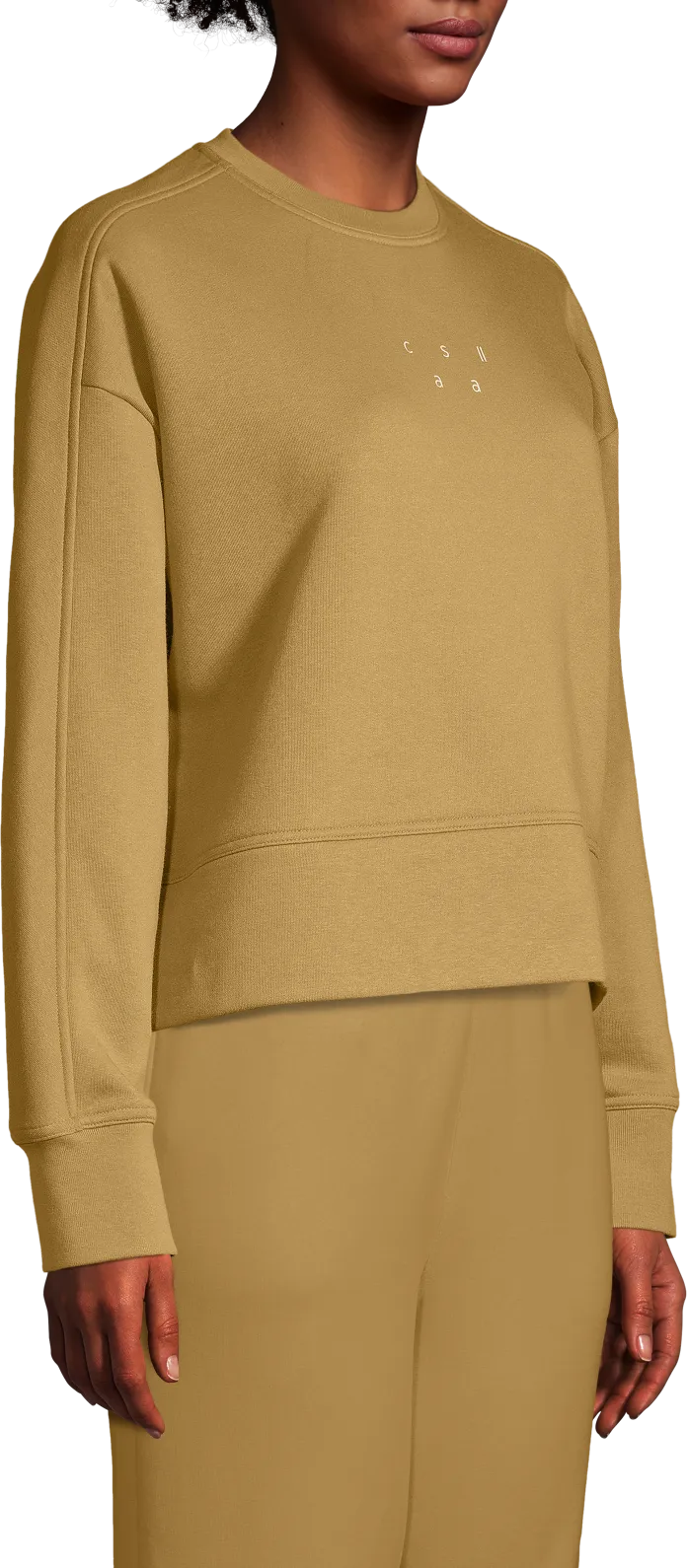 Casall Women&#x27;s Boxy Crew Neck Sweatshirt Fuse Green | Buy Casall Women&#x27;s Boxy Crew Neck Sweatshirt Fuse Green here | Outnorth