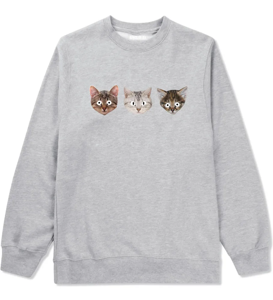 Cats Crazy Kittens Crewneck Sweatshirt