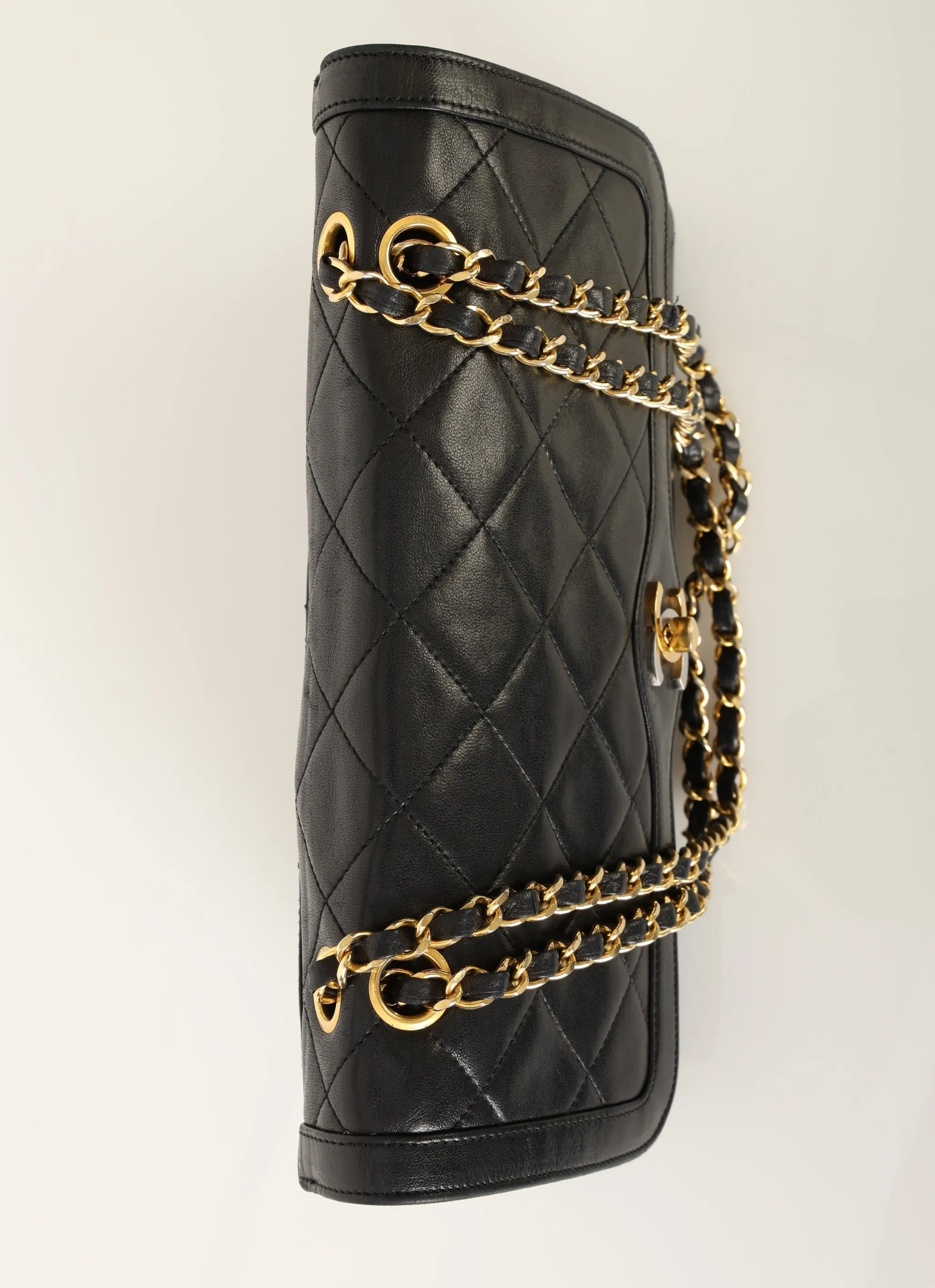 Chanel 1989 Lambskin Paris Double Flap