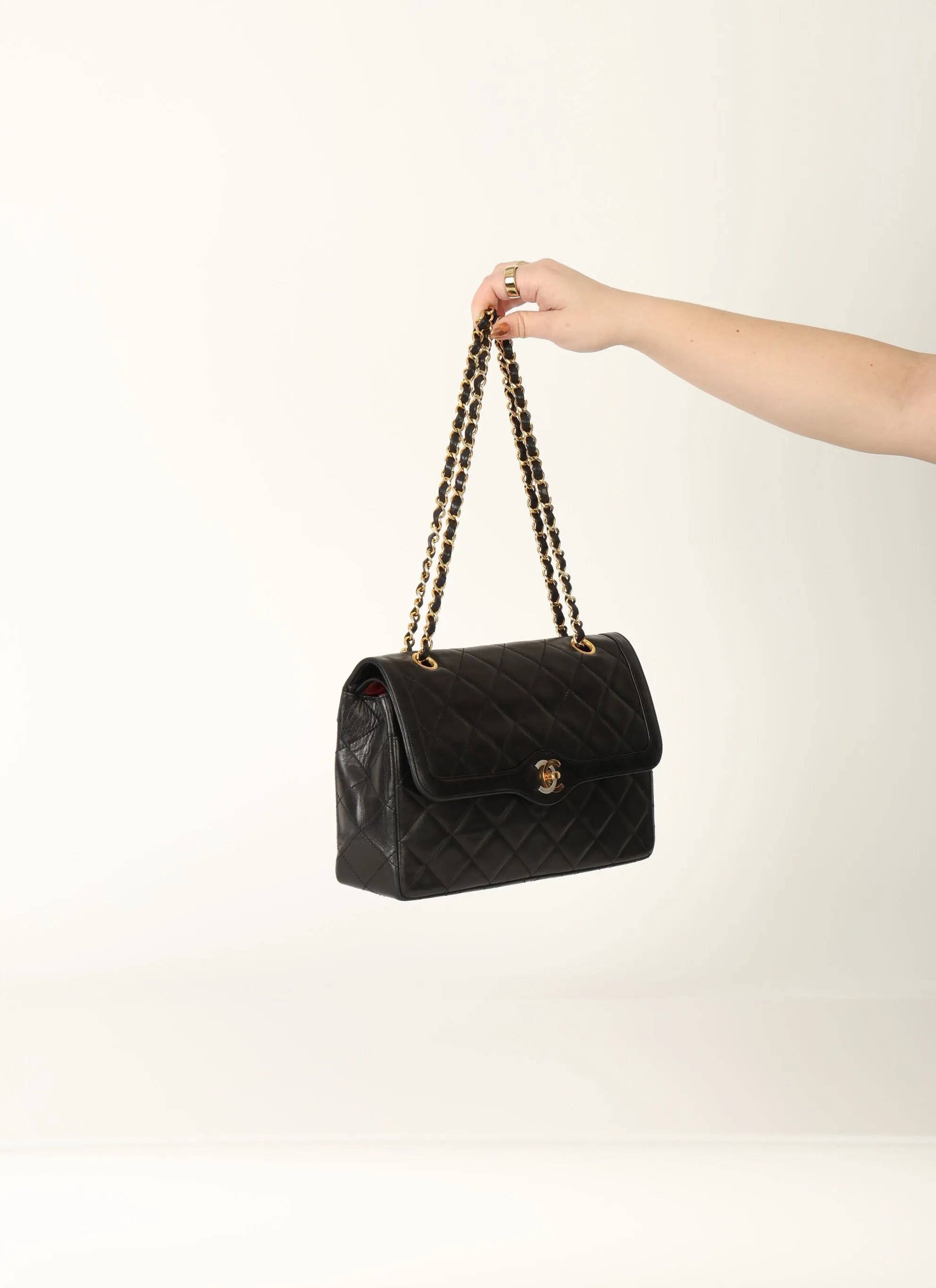 Chanel 1989 Lambskin Paris Double Flap