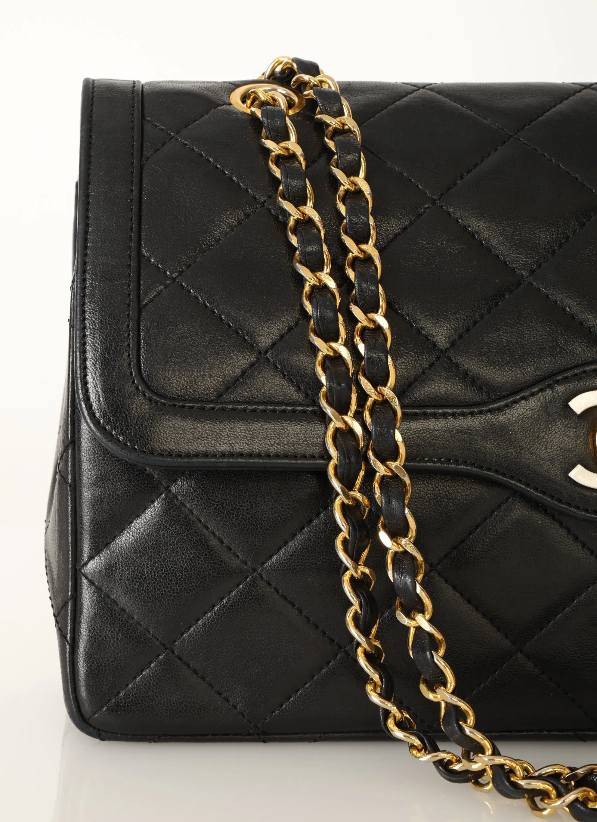 Chanel 1989 Lambskin Paris Double Flap