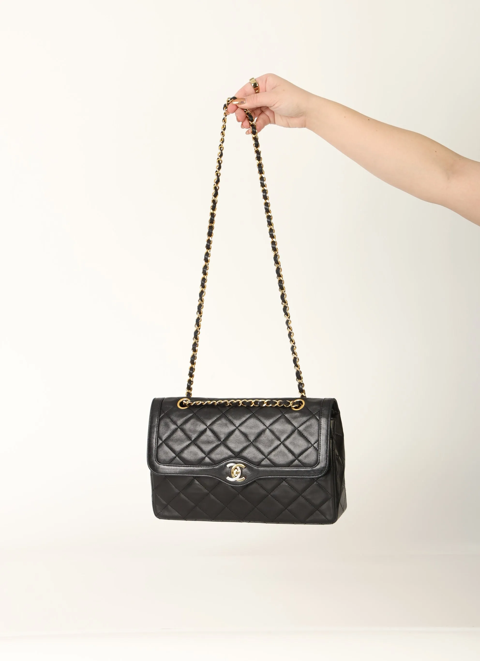Chanel 1989 Lambskin Paris Double Flap