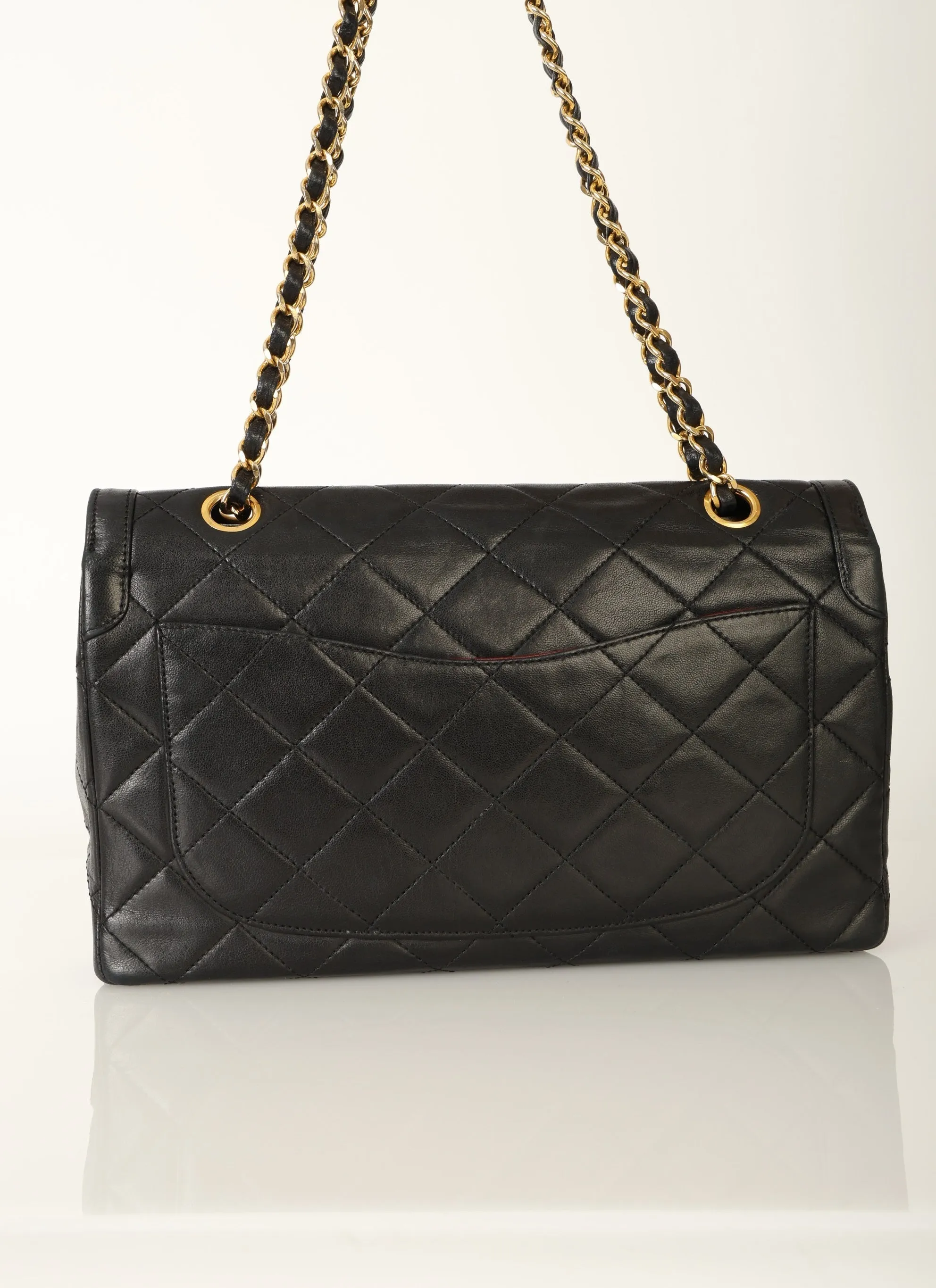 Chanel 1989 Lambskin Paris Double Flap