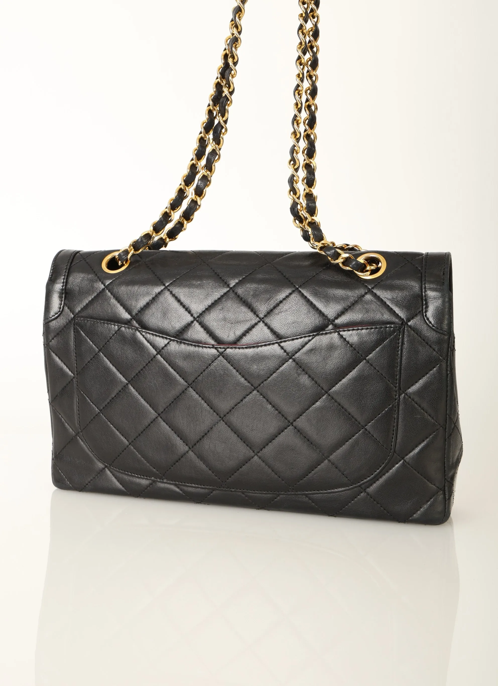 Chanel 1989 Lambskin Paris Double Flap