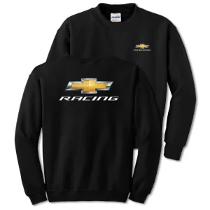 Chevy Racing Gold Bowtie Crewneck Sweatshirt