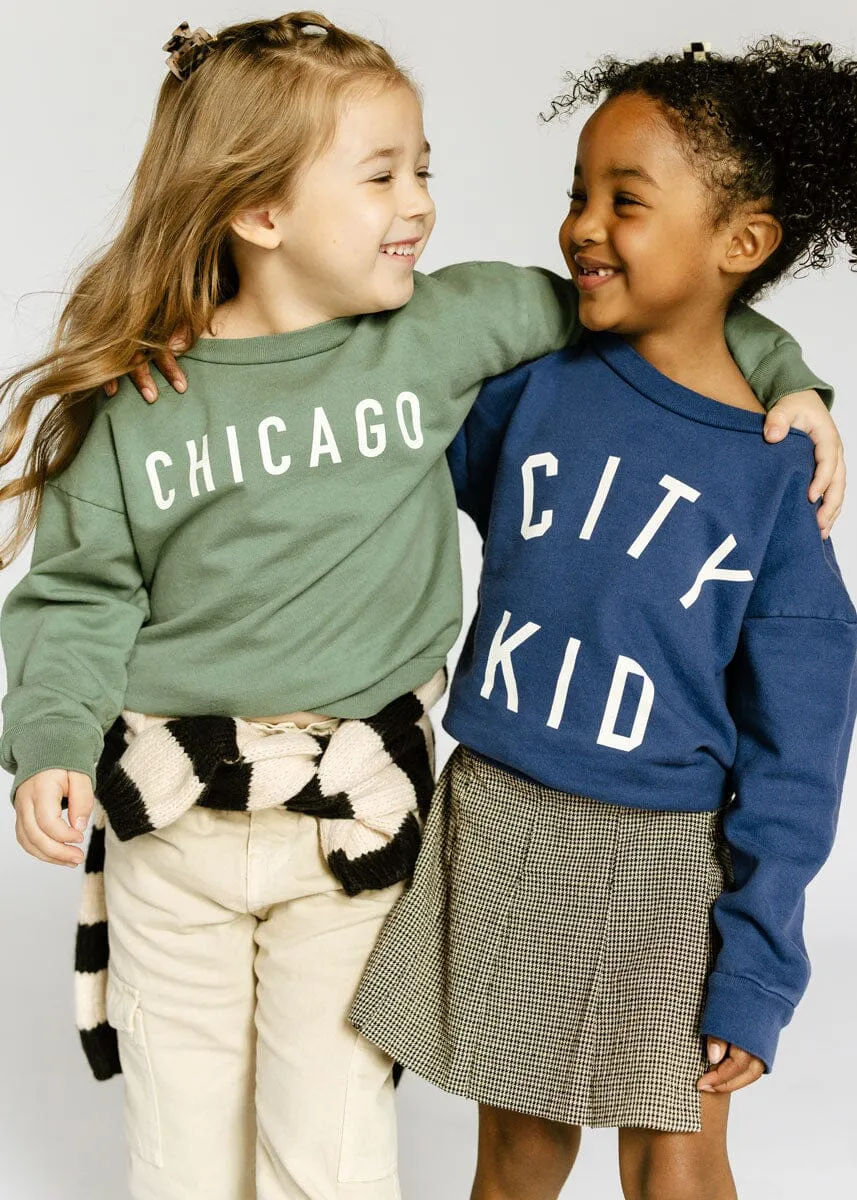 Chicago Crewneck - Pine